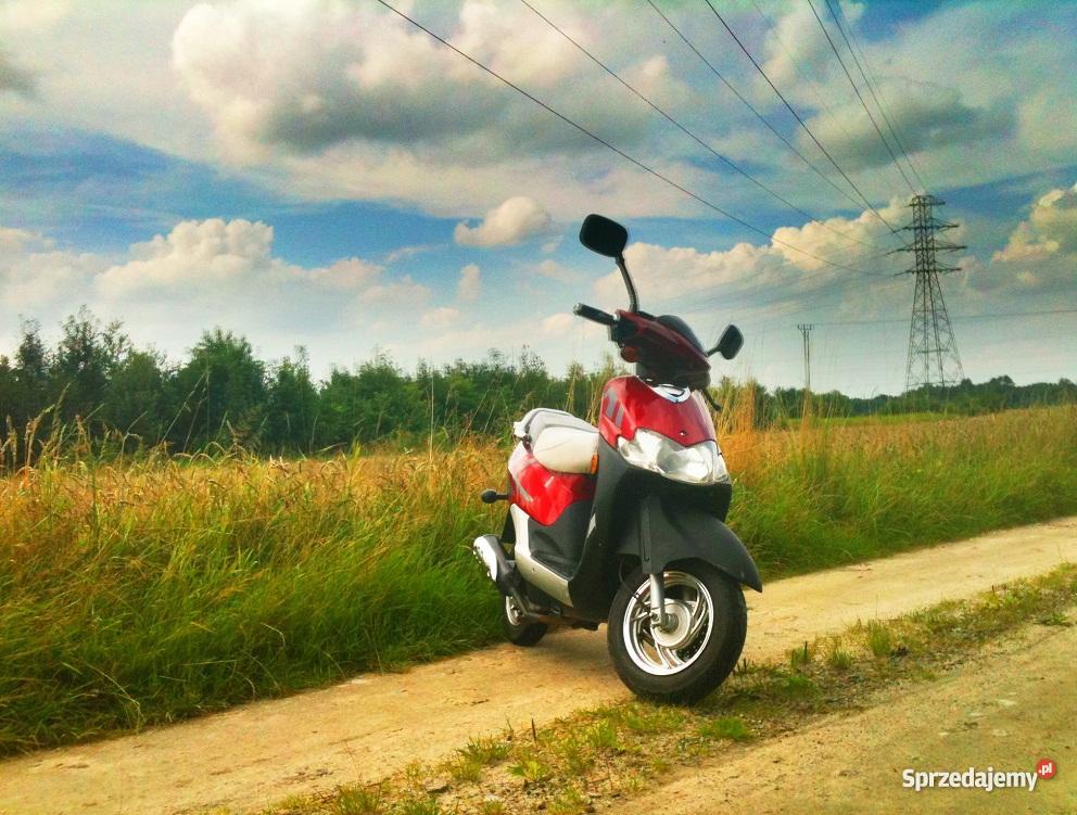 skuter Huoniao garażowany Motocykle i skutery Przecław
