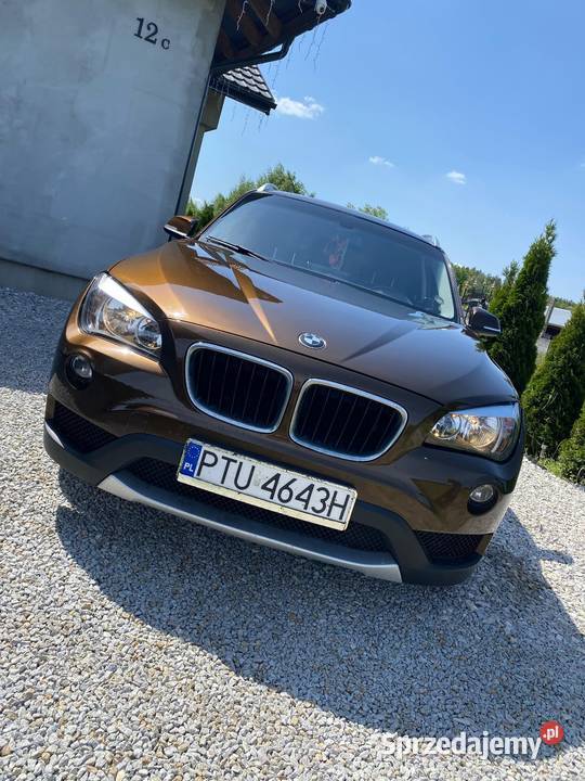 BMW X1 sdrive brązowy BMW wielkopolskie