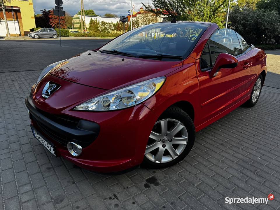 Peugot 207 cc 16 benz kabriolet zarejestrowany
