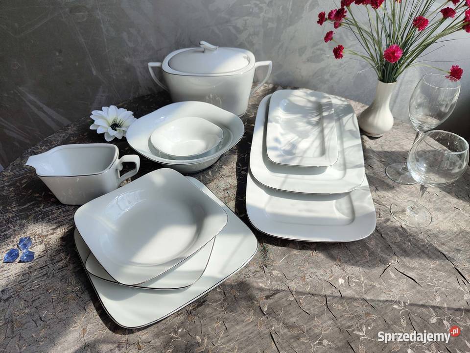 Serwis obiadowy porcelanowy AurisAurora 12 osób dolnośląskie Wałbrzych