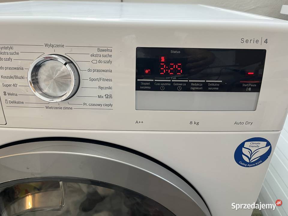 Suszarka Bosch z Pompą Ciepła WTR85V5KPL sprawna Bytom