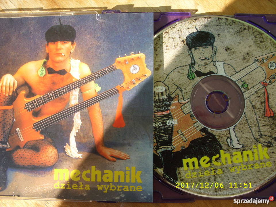 CD rock MECHANIKDZIELA WYBRANE Muzyka Wołów