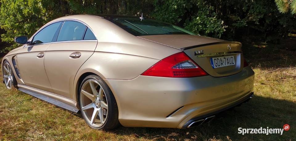 Mercedes CLS W219 C219 stylizowany na BLACK pomorskie