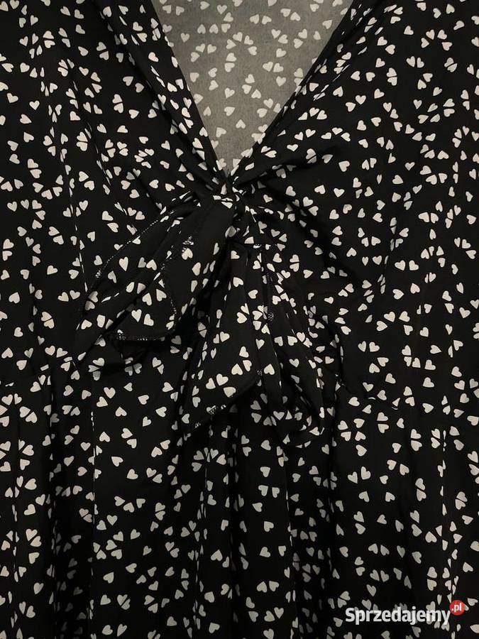 Shein Curve bluzka modny wzór serca serduszka 46 Choszczno