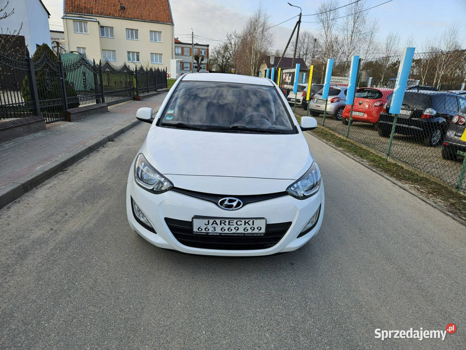 Hyundai i20 Opłacony Zdrowy Zadbany z kurtyny powietrzne i20 Kisielice