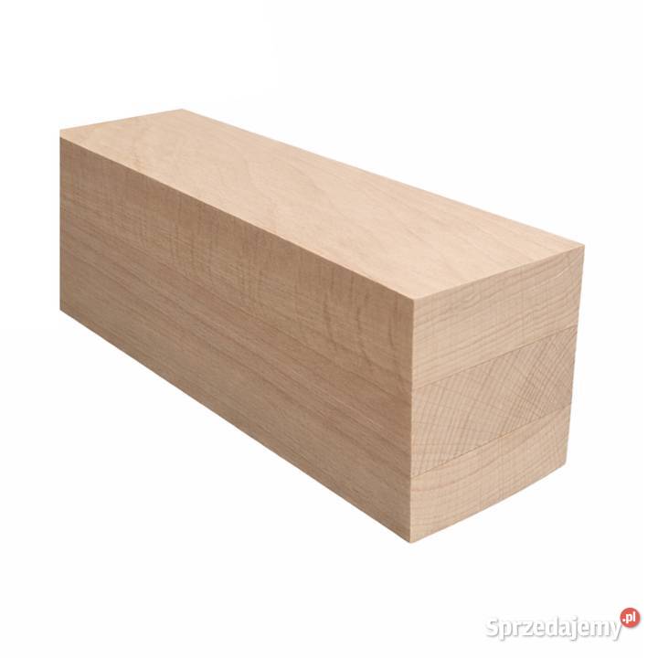 Noga Drewniana Bukowa do Mebli 8x8x50 Gdów