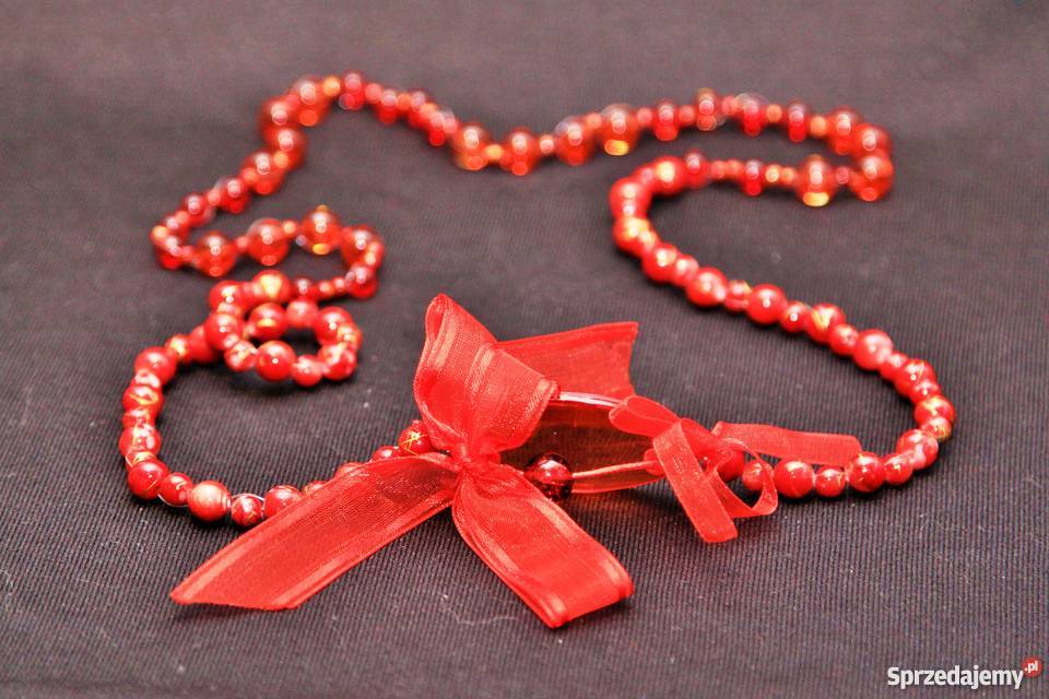 naszyjniki z koralików długie i eleganckie Katowice