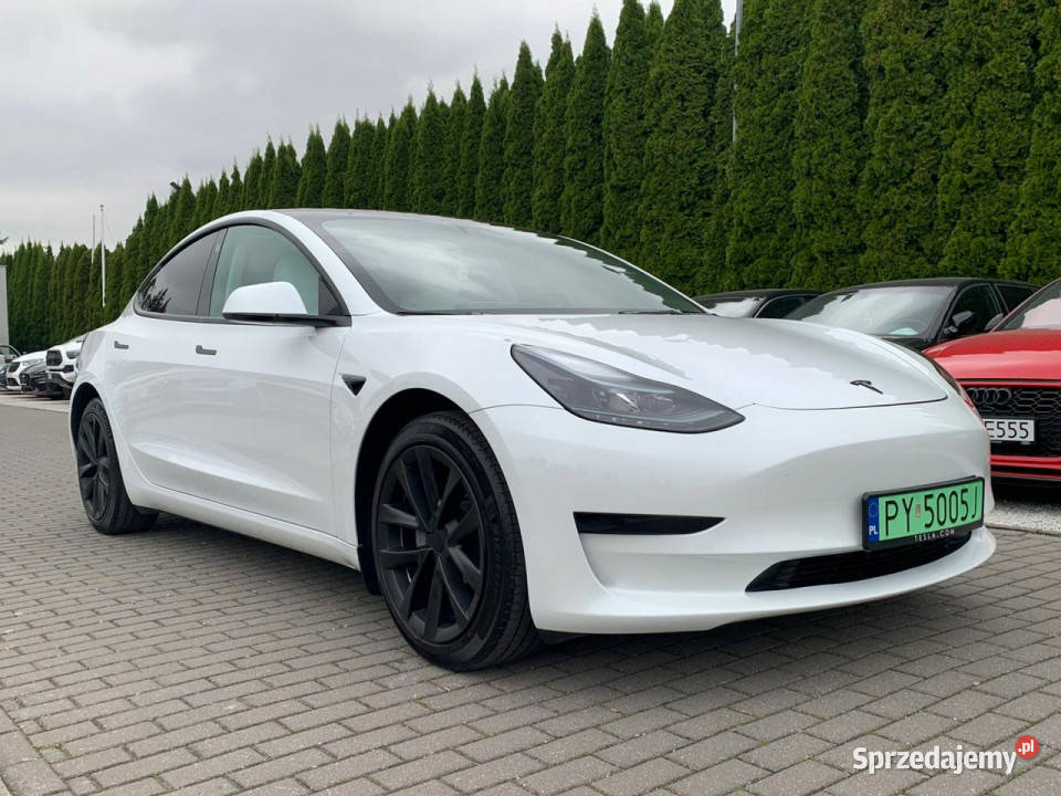 Tesla Model 3 Autopilot Kamery Białe Wnętrze isofix Tesla Baranowo sprzedam