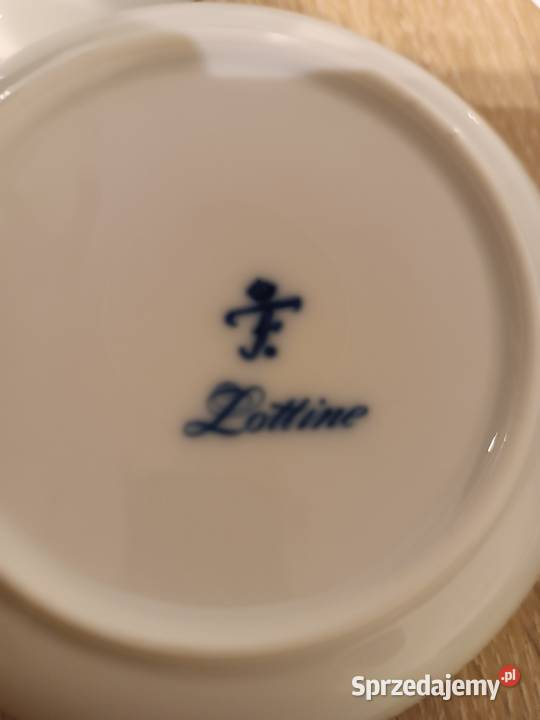 Talerzyki dżemówki furstenberg Porcelana i szkło Gorlice