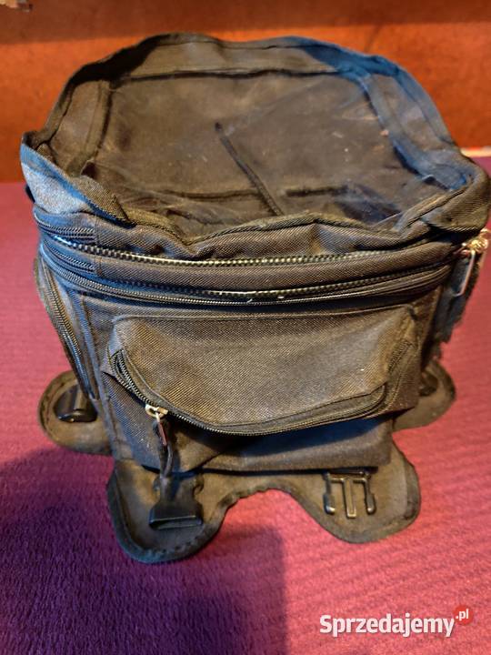 Torba tankbag na zbiornik moto detail łódzkie