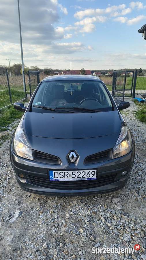 Renault Clio 3 14 16v 1400cm3 Samochody osobowe dolnośląskie Środa Śląska