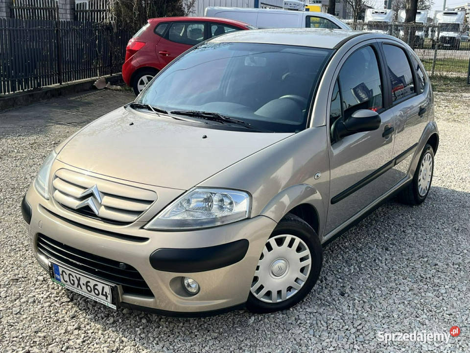 Citroen C3 GWARANCJA manual 14 benzyna zadbany immobilizer Warszawa sprzedam
