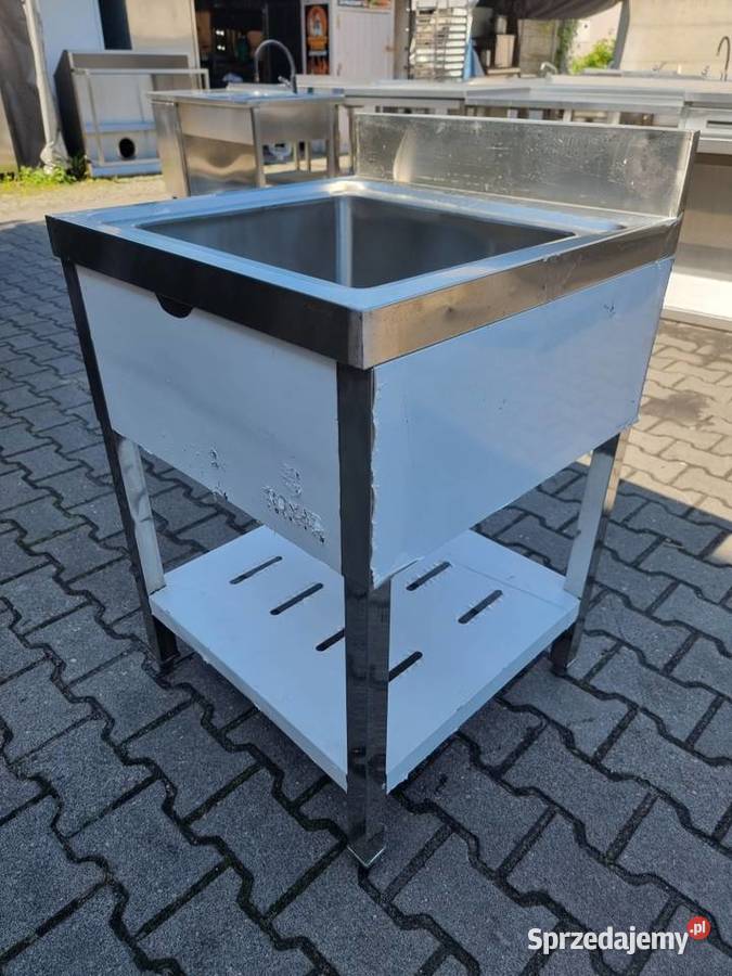 Zlew 1 Komorowy z Półką 606085 S155 N Gastronomia wielkopolskie Nowe Skalmierzyce
