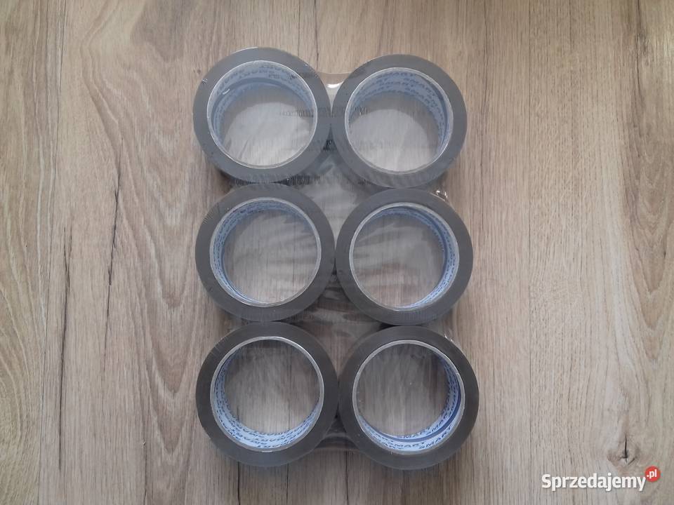 6x Taśmy pakowe przylepne Smart brązowa 48mmx91m Bydgoszcz