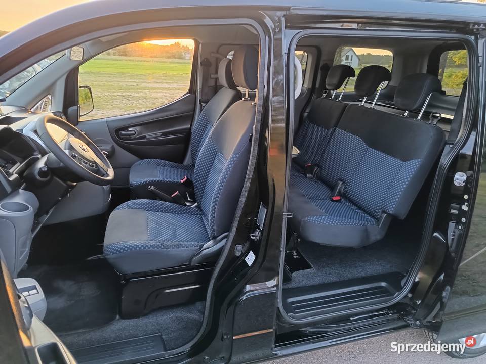 Nissan NV200 Evalia 5 os Navi kamera cof gniazdo AUX NV200 Podkonice Miejskie
