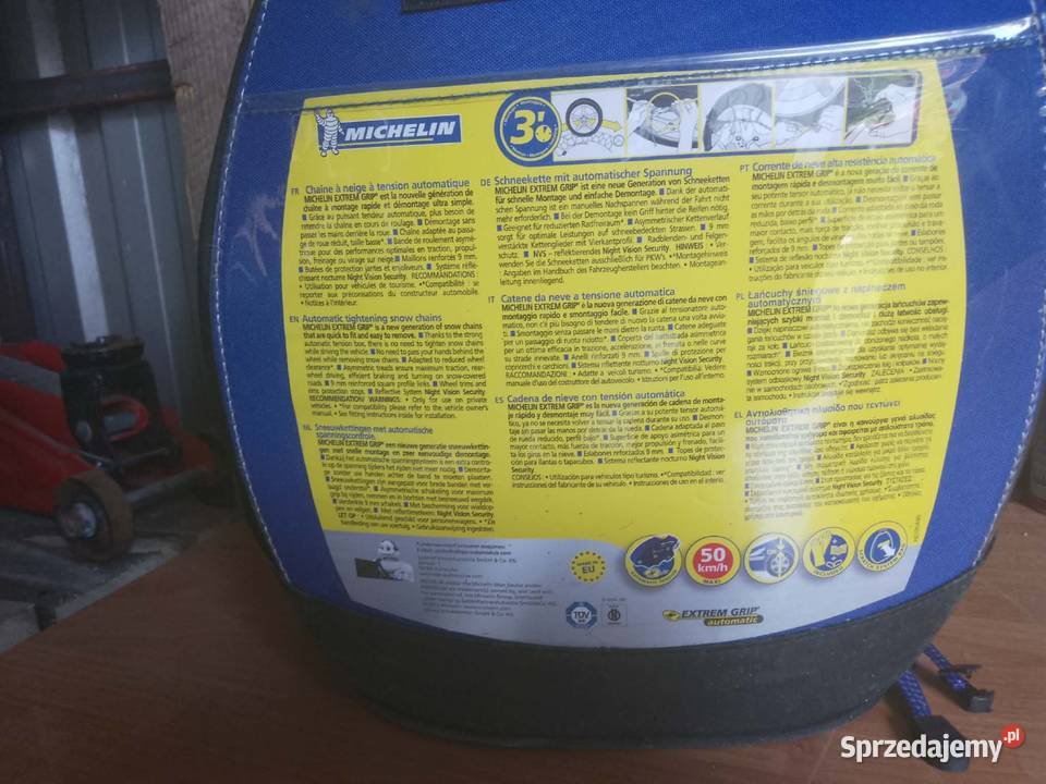 Łańcuchy śniegowe Michelin Extrem Grip Automatic lubelskie Lipsko-Polesie