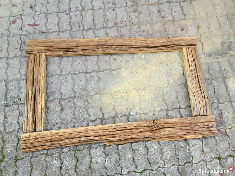 Lustro rustykalne retro loft