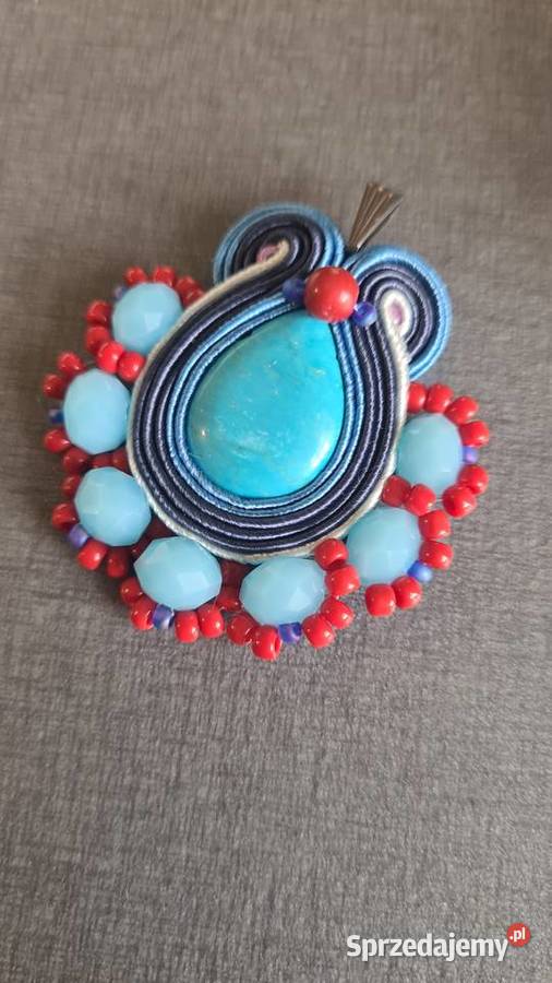 Piękny naszyjnik etno Katarzyna Wysocka Atelier Kraków