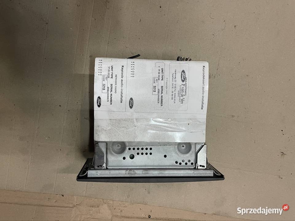 3S7T18K931 radio fabryczne Blaupunkt ford Mondeo Szczecin