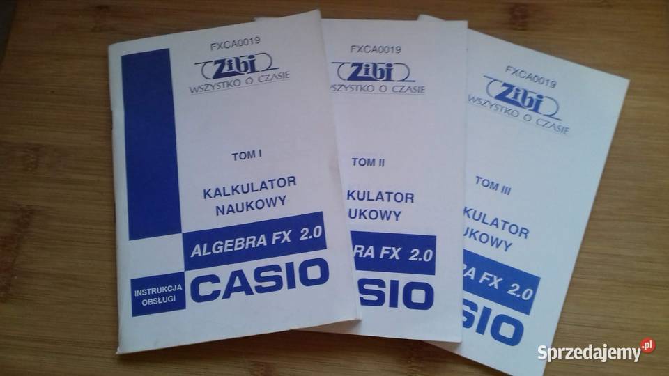 Kalkulator naukowy graficzny ALGEBRA FX 20 CASIO