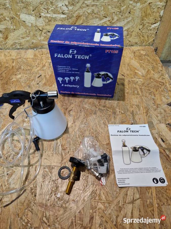 ZESTAW DO ODPOWIETRZANIA HAMULCÓW WYSYSARKA
