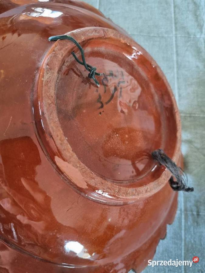 Salaterka Talerz Z Ceramiki wielkopolskie Wola Podłężna