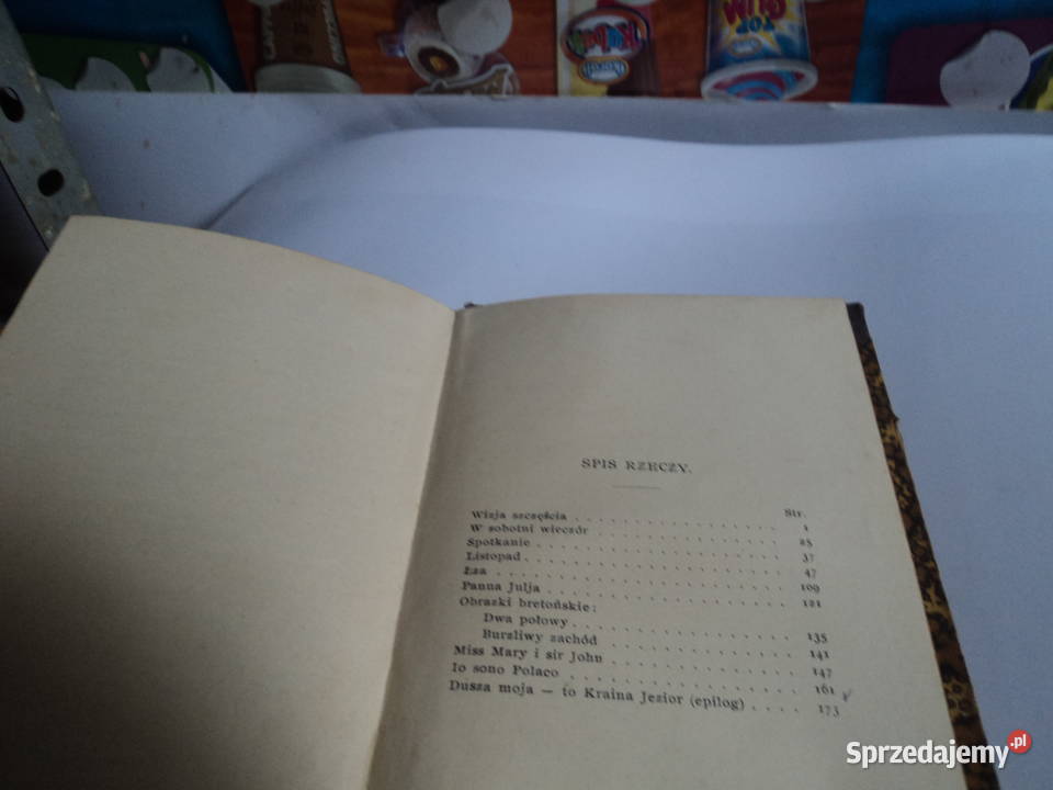 Smutne Dusze nowele Michał Mutermilch 1902r Nowy Sącz