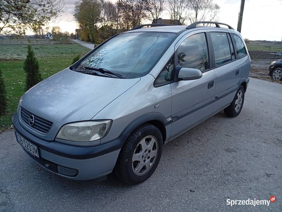 Opel Zafira 16 16v 7 osób Hak opłaty na manualna Chobędza