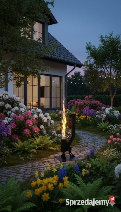 OGRZEWACZ TARASOWY na pellet ogniowa pochodnia Gierałtowice