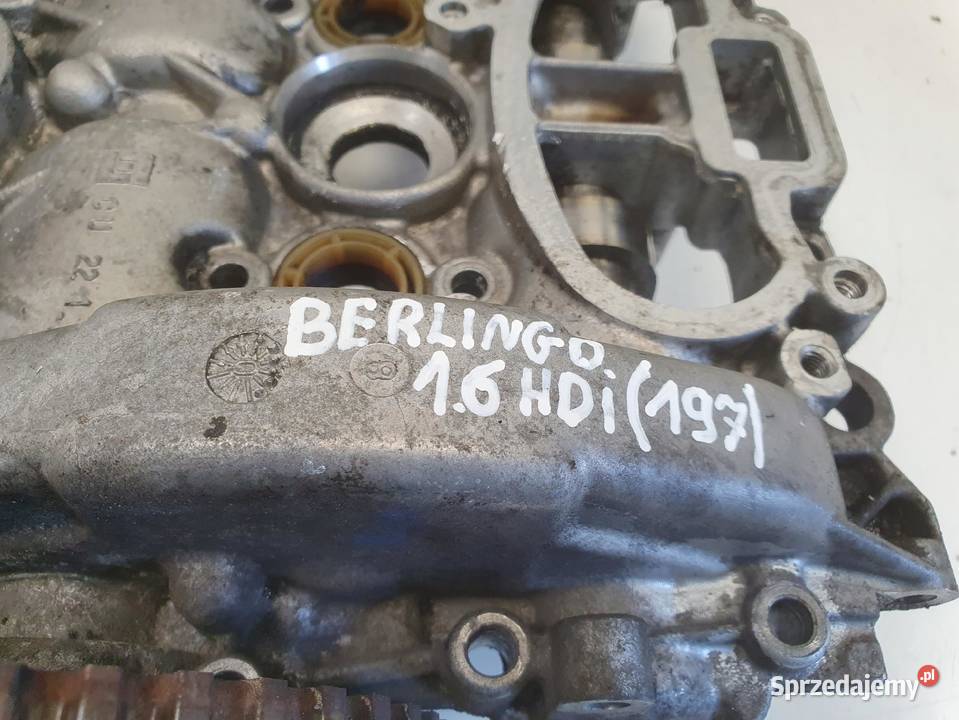 Citroen Berlingo I 16 HDI POKRYWA ZAWORÓW wałki osobowe Janów