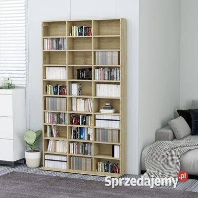 Szafka na płyty CD dąb sonoma 102x16x1775 801781 Pozostałe mazowieckie Warszawa sprzedam