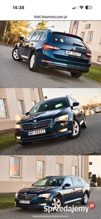 Skoda Superb 3 2018 Płock