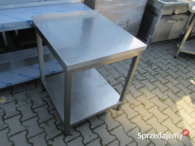Stół Gastronomiczny Z Półką 707085 Stal Ostrów Wielkopolski sprzedam