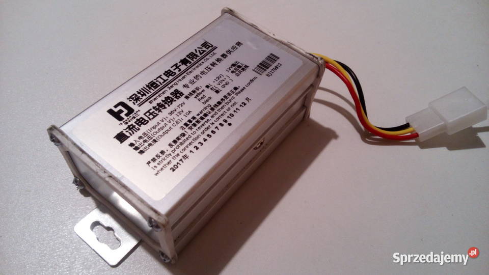 Przetwornica 36v72v na 12v 10A DCDC hulajnoga Warszawa sprzedam