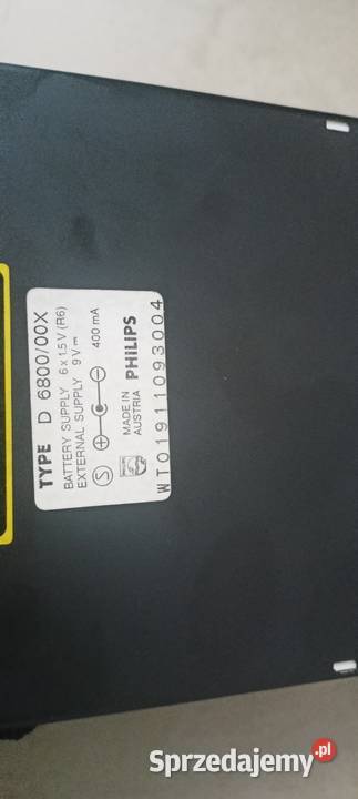 Discman Philips D680000X świętokrzyskie Sędziszów