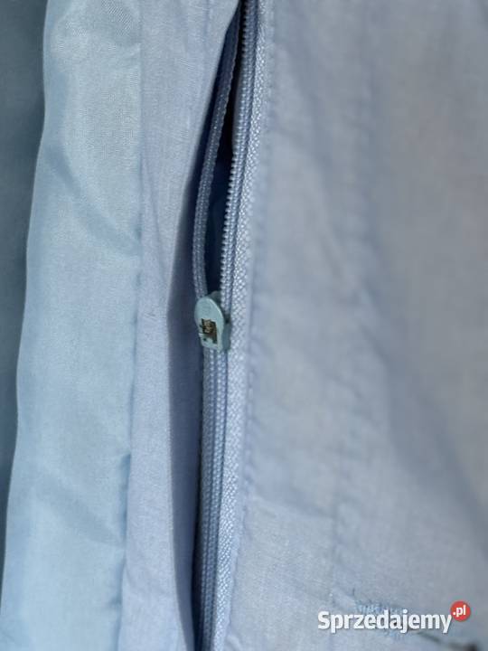 Dlugi plaszcz meski w blekitnym kolorze Lublin