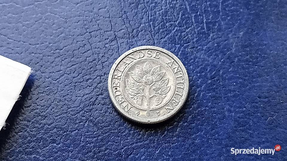 Stare monety 1 cent 1993 Antyle Holenderskie Numizmatyka Lesko