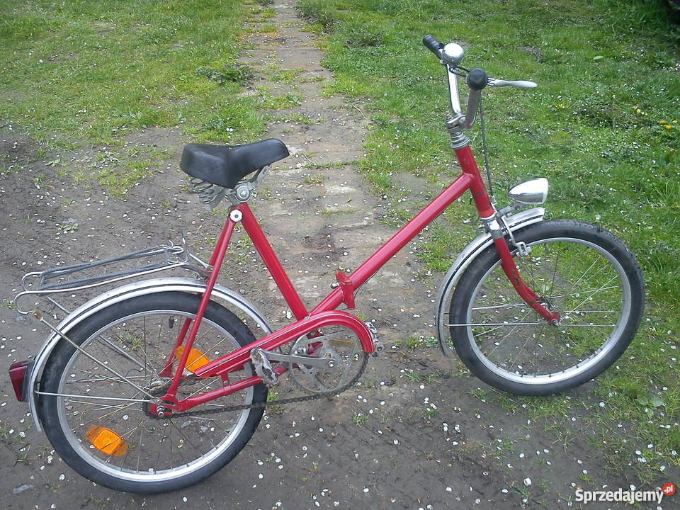 Rower kolarka retro niemiecki składak Lubomierz