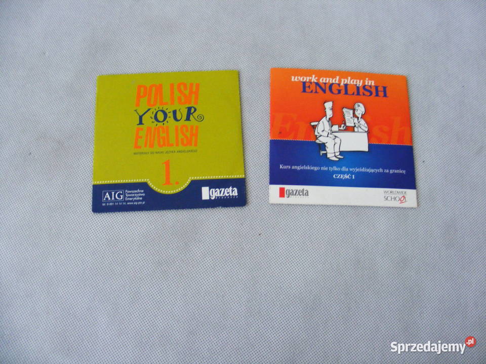 Kurs języka angielskiego na CD x 9 Pozostałe dolnośląskie