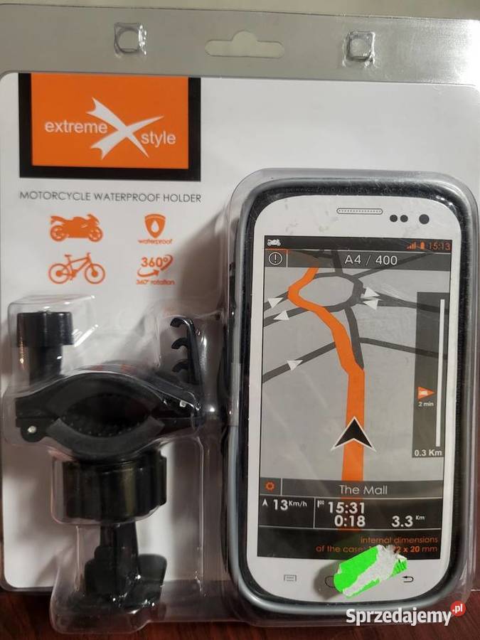 Etui wodoodporne do telefonu z mocowaniem