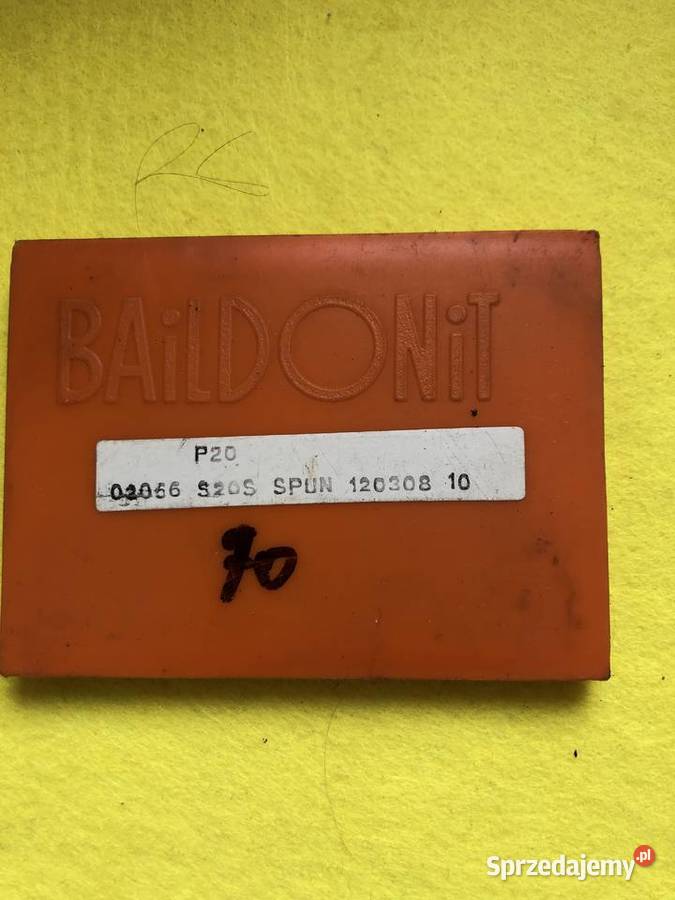 Płytki wieloostrzowe SPUN 120308 S20S Baildonit Zduńska Wola sprzedam