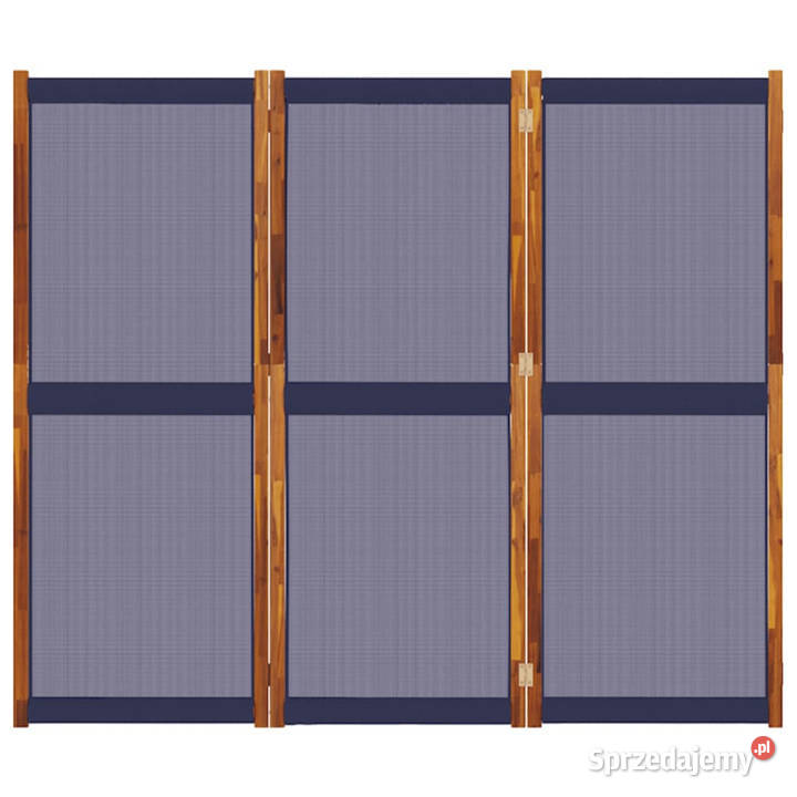 Parawan 3panelowy ciemnoniebieski 210x180 Warszawa