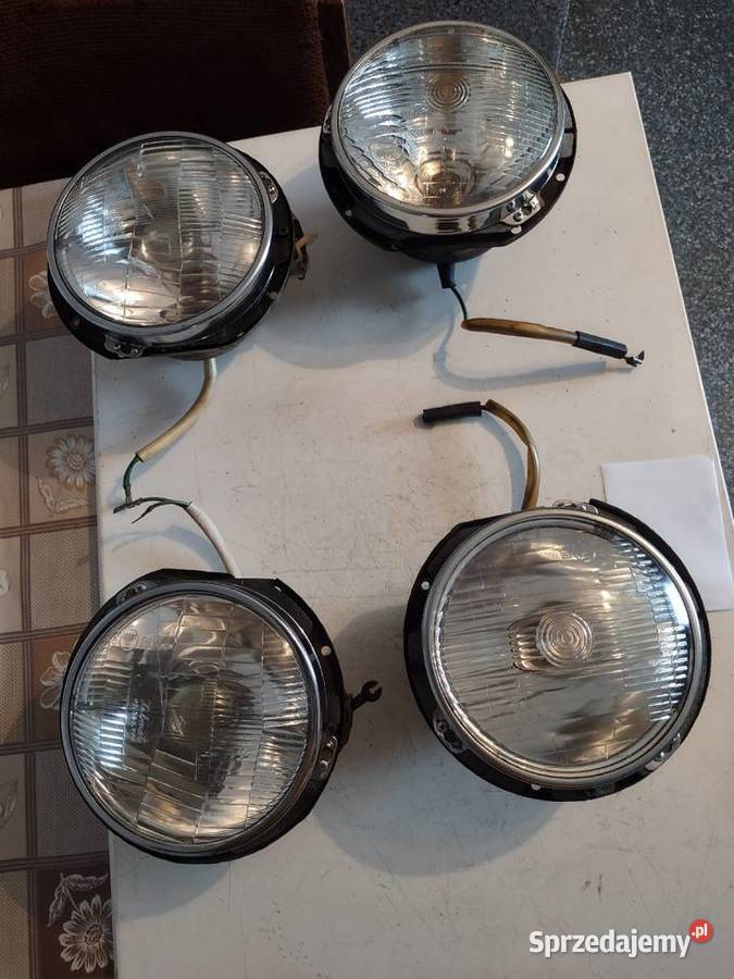 FIAT 125P LAMPY PRZÓD ZELMOT ORYGINAŁ KOMPLET Lublin sprzedam