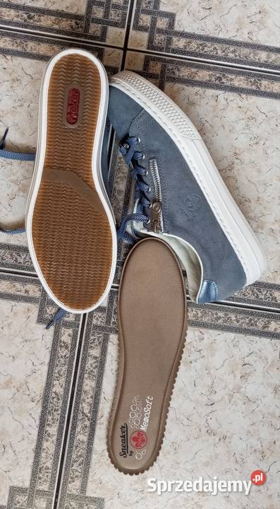 Sneakersy półbuty skórzane zamszowe damskie 42 Sędziszów Małopolski
