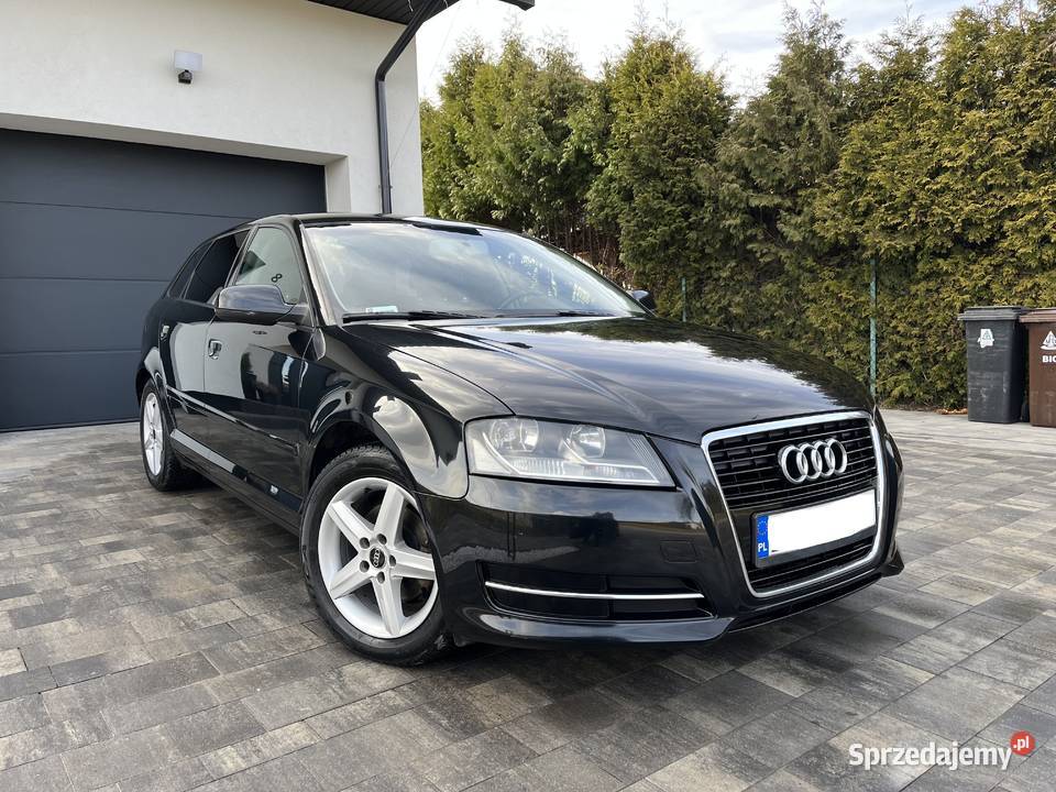 Audi A3 Sportback Audi A3 2010r Skóry Czarna Alu Rok produkcji 2010 A3 Toruń