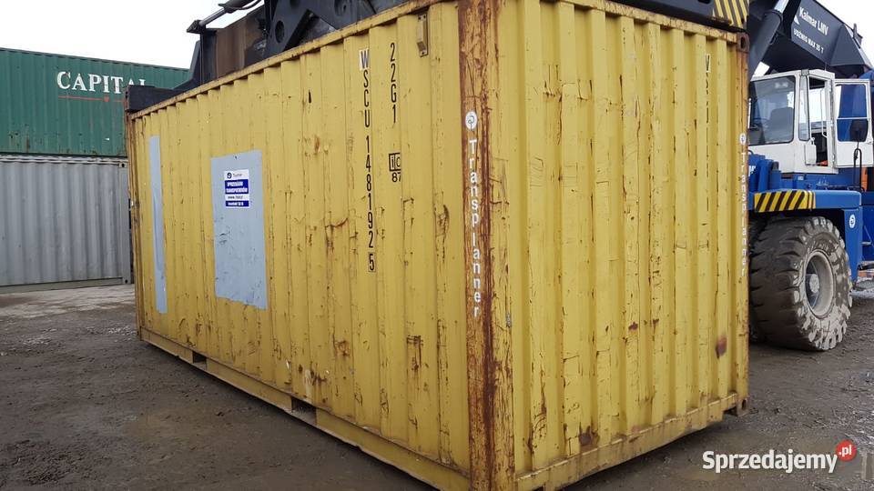 Kontenery morskie magazynowe 20 dv Elbląg