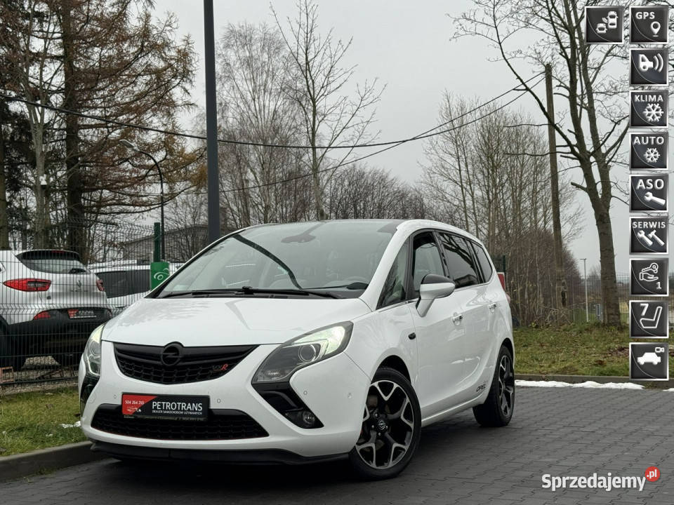 Opel Zafira 20 CDTI 165 LED 7 OSOBOWY Nawigacja nieuszkodzony Mrągowo
