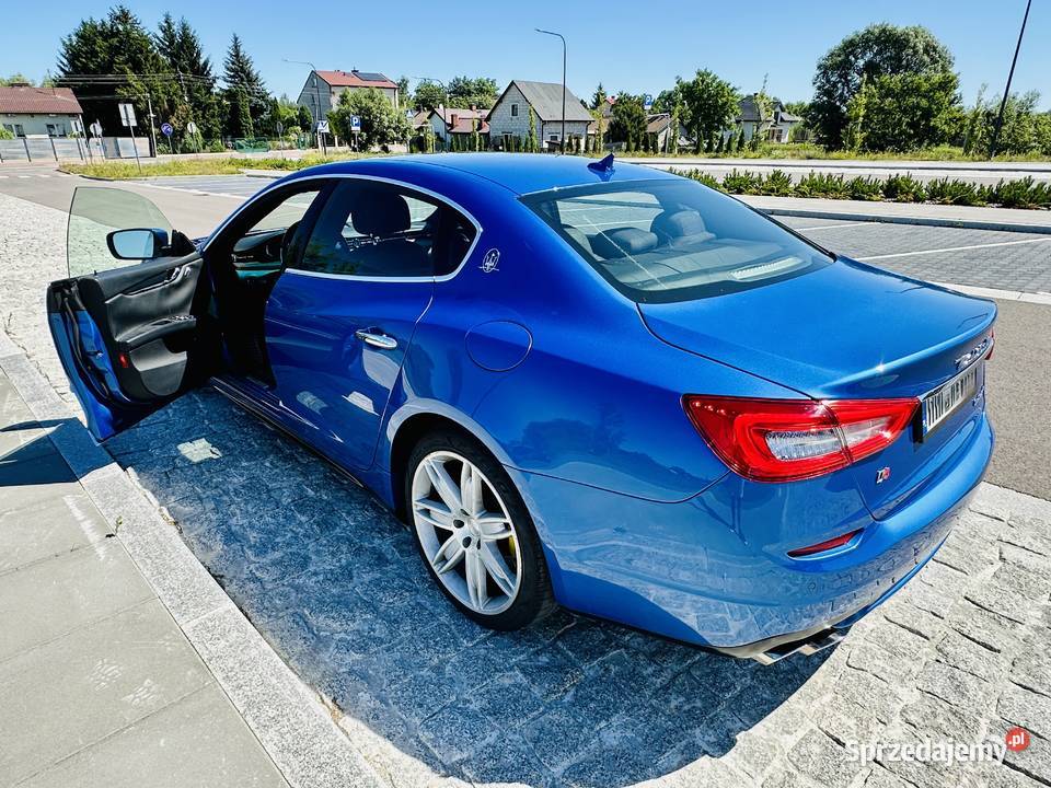 Maserati Quattroporte Q4 30 V6 WYJĄTKOWY kolor benzyna Warszawa