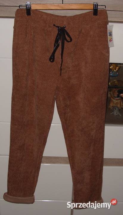 NOWE Karmelowe sztruksy COLLECTION r ML wielkopolskie Rawicz