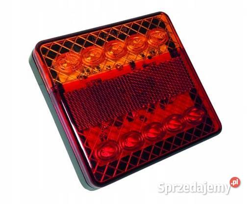 Lampa tylna zespolona LED kwadratowa3 funkcje Godzianów
